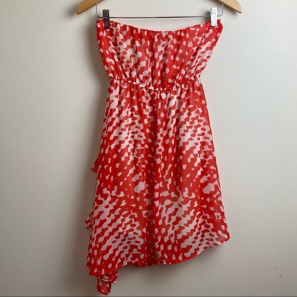 FOREVER 21 Asymmetrical Strapless Dress - Picture 6 of 6